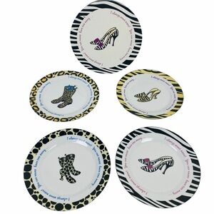 Set of 4 Delphine Cubitt 2004 Shoe & Boot Plates